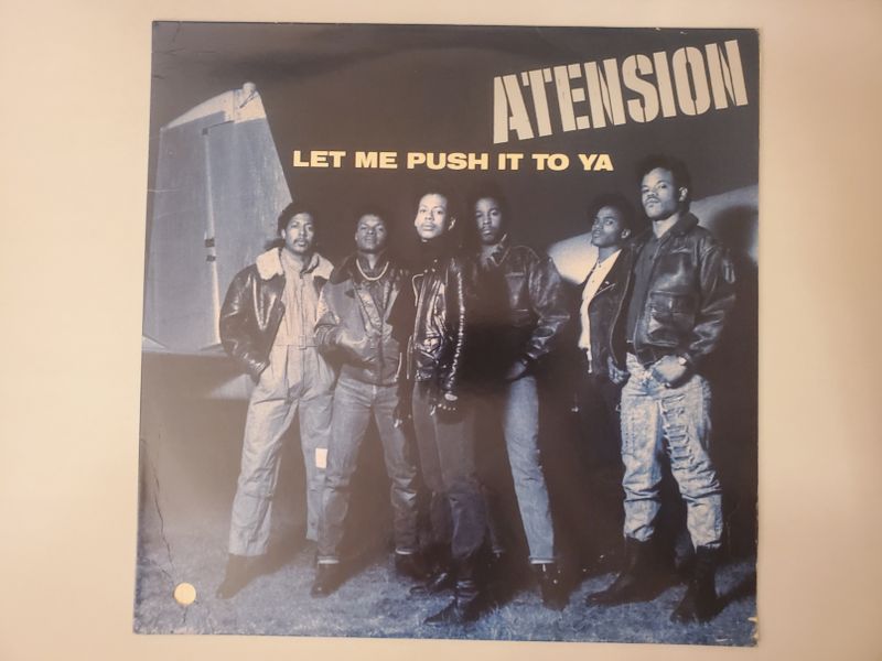 Atension Let Me Push It To Ya vinyl record